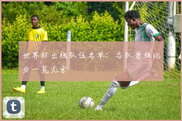 世界杯出线队伍名单：各队晋级比分一览无余
